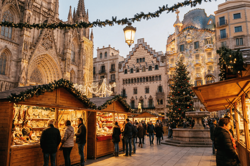 БАРСЕЛОНА Christmas Market